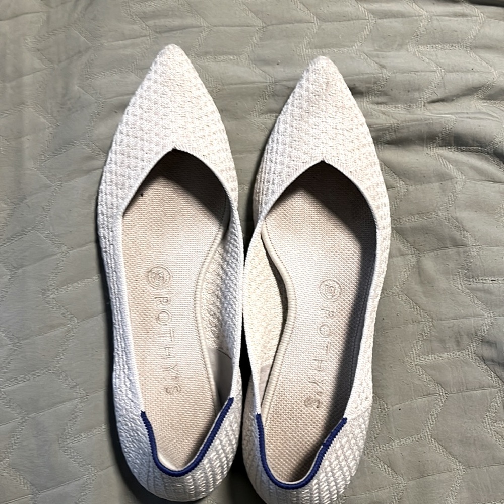 Rothy’s salt honeycomb flats size 8.5